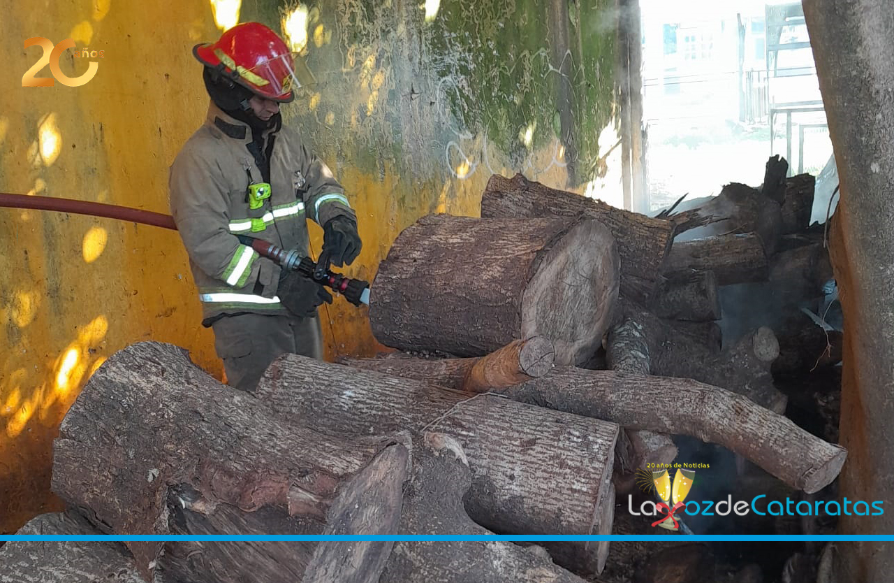 Una colilla de cigarrillo encendida habría iniciado el fuego en unos