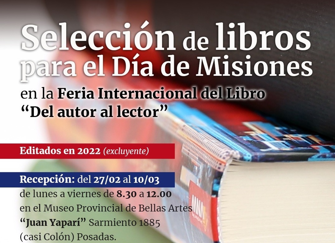 Convocan A Autores Para El Dia De Misiones En La Feria Internacional