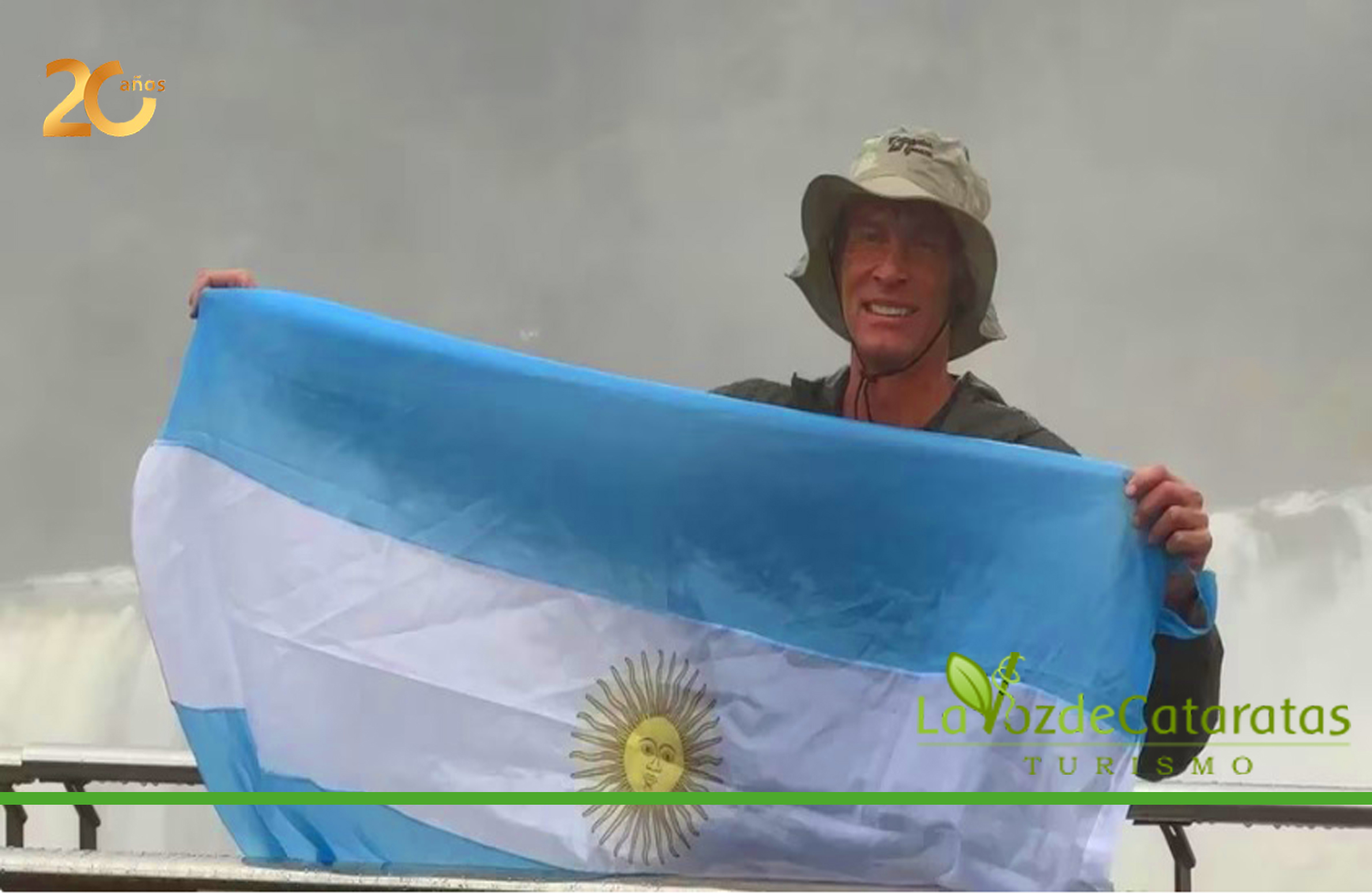 David English en el Parque Nacional Iguazú: deslumbrado por las ...