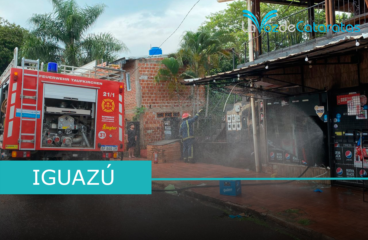 incendio almacen iguazu
