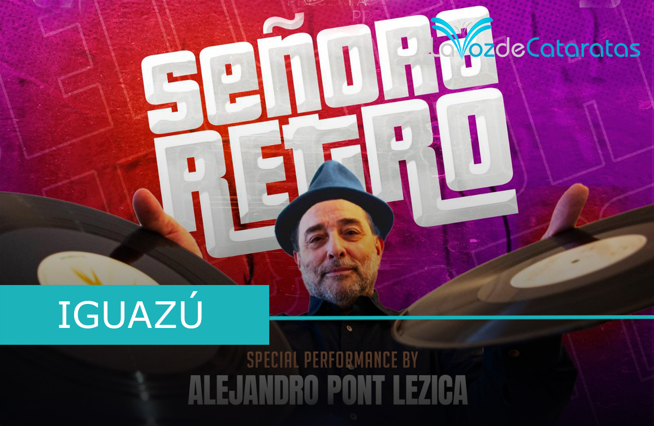 #SeñoraRetro para despedir el año: Alejo Pón Lezica le pone música a Iguazú el 7 de diciembre imagen-5