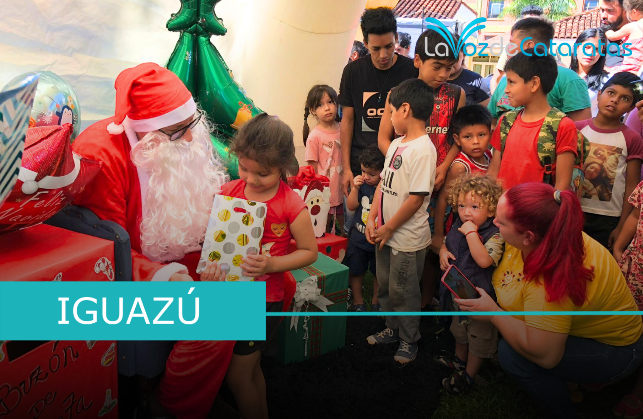 papa noel en el samic