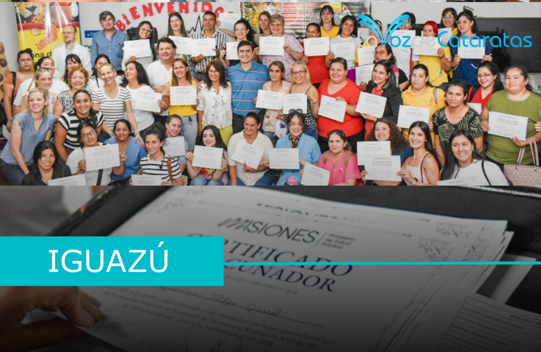 Iguazú suma nuevos vacunadores tras culminar curso en la Zona Norte imagen-5