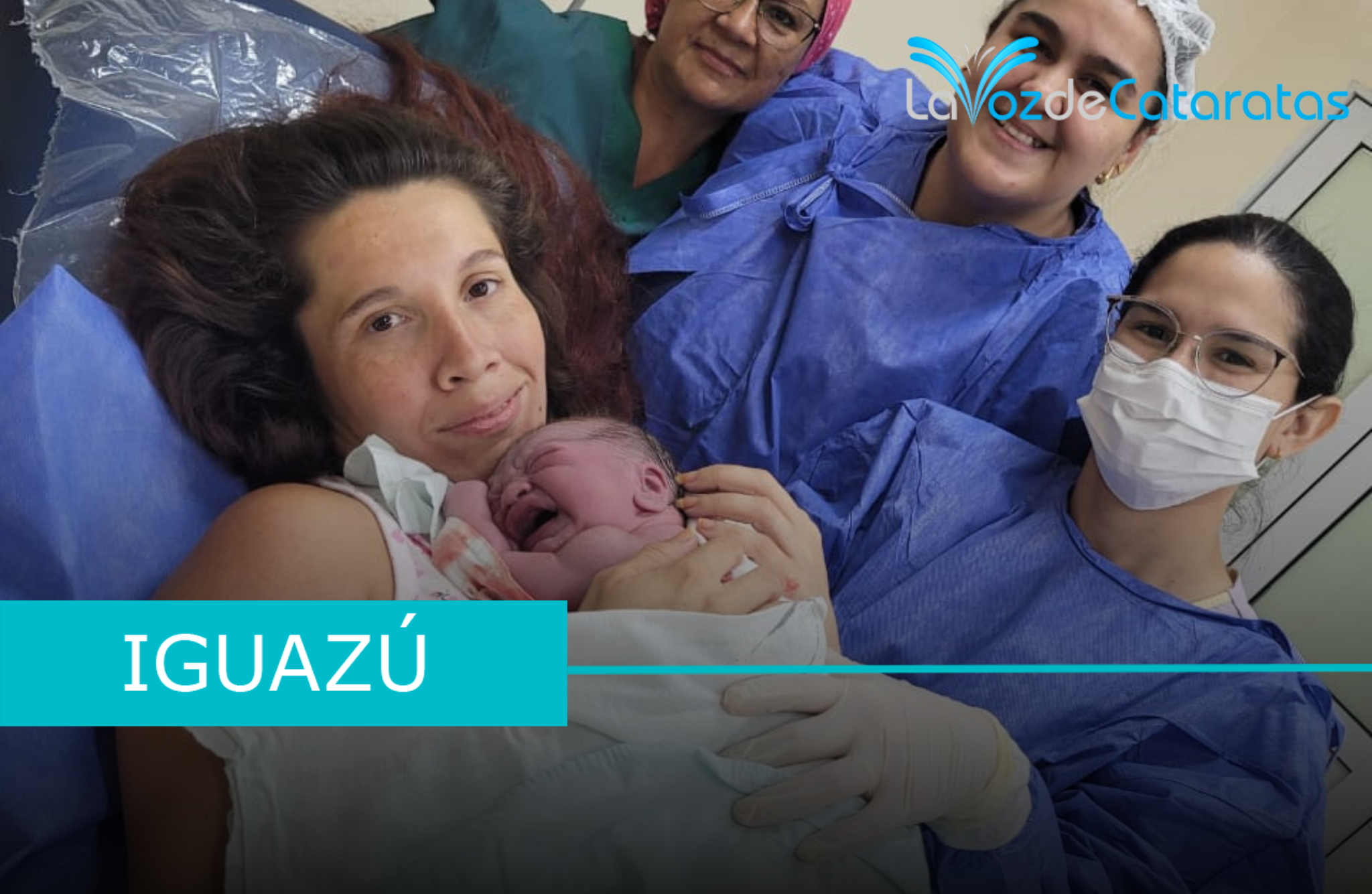 primer bebe del año en iguazu