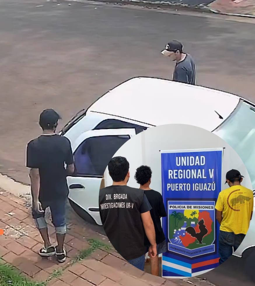 Captados por cámaras de seguridad: detuvieron a dos hombres por romper autos para robar 9 Captados por cámaras de seguridad: detuvieron a dos hombres por romper autos para robar imagen-8
