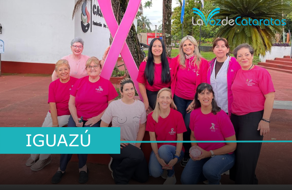 Octubre Rosa: Cuidate Iguazú lanzó su campaña para prevenir el cáncer ...
