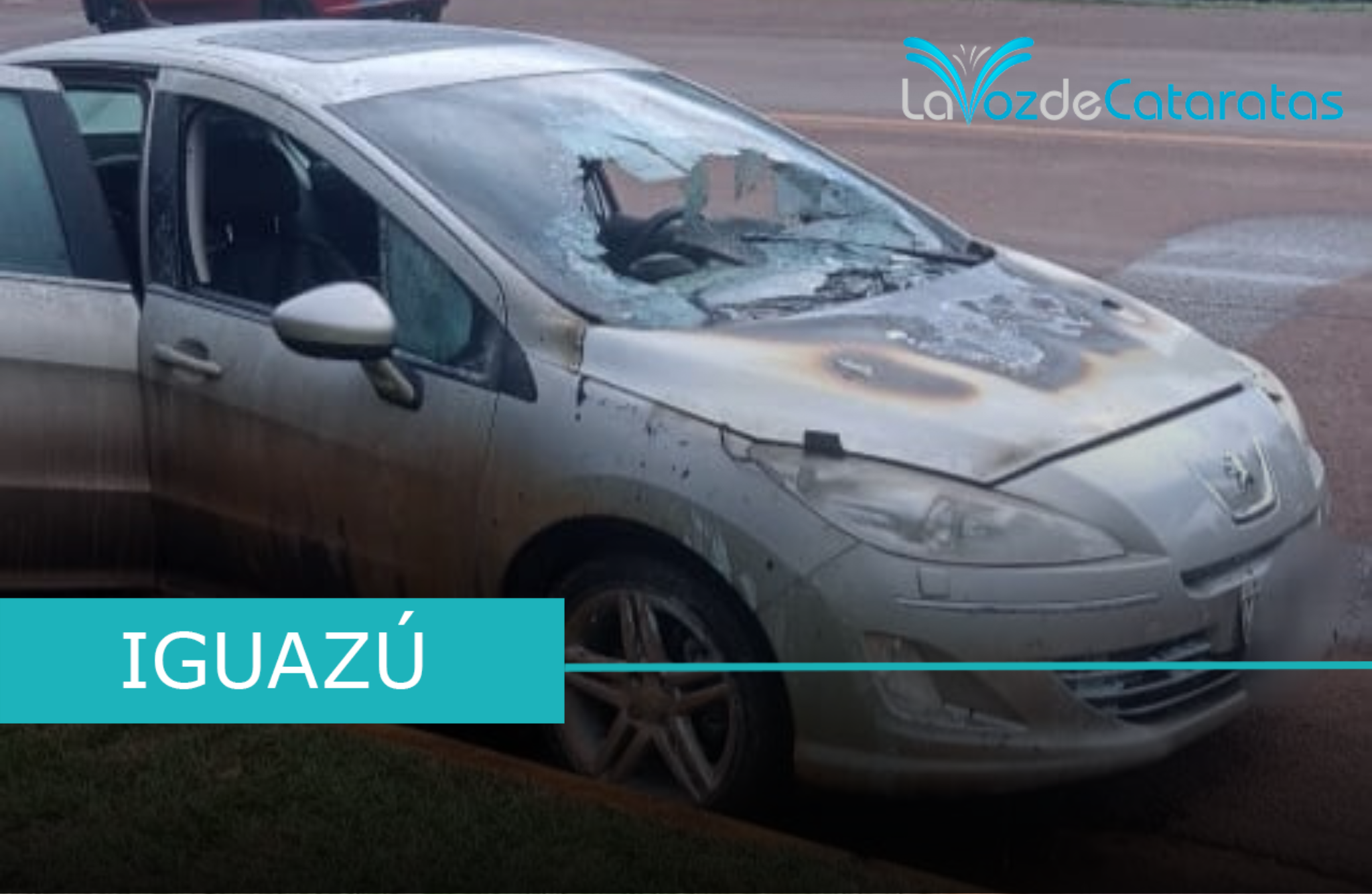 Principio de incendio en un automóvil: un hombre fue asistido de manera preventiva imagen-6