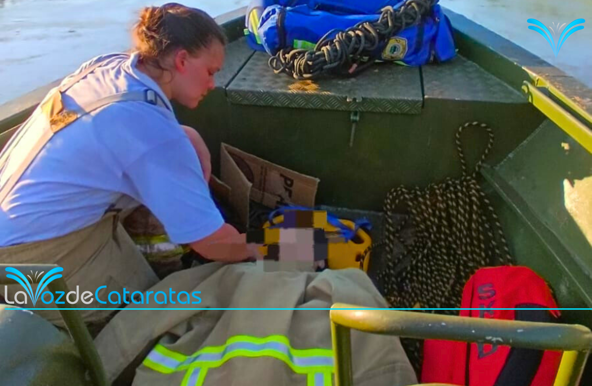 Más allá del rescate: el gesto que honró el trabajo de los bomberos de Iguazú imagen-6