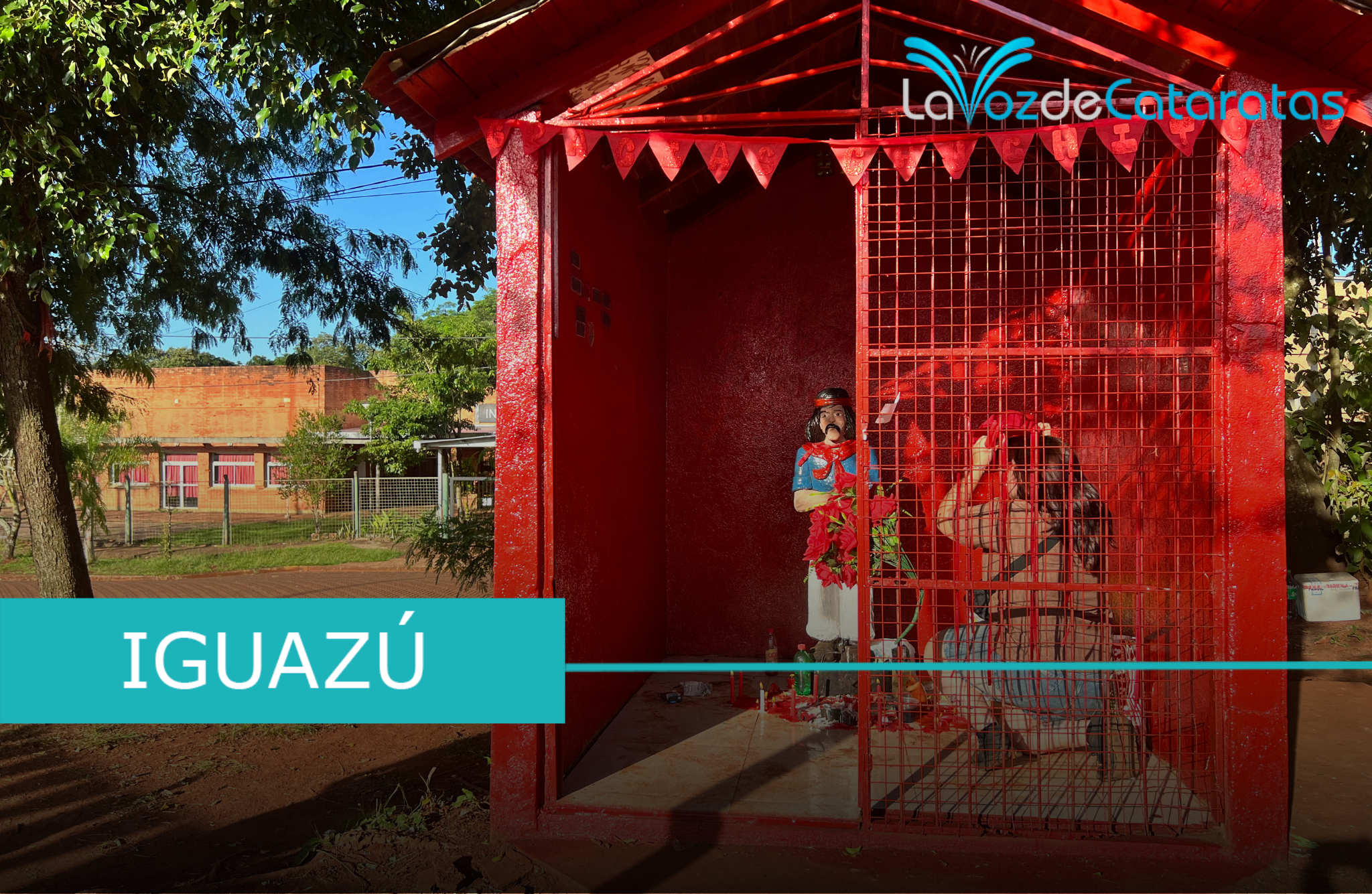 Altar, promesas y música: así se vive un nuevo homenaje al Gauchito Gil en Iguazú imagen-6