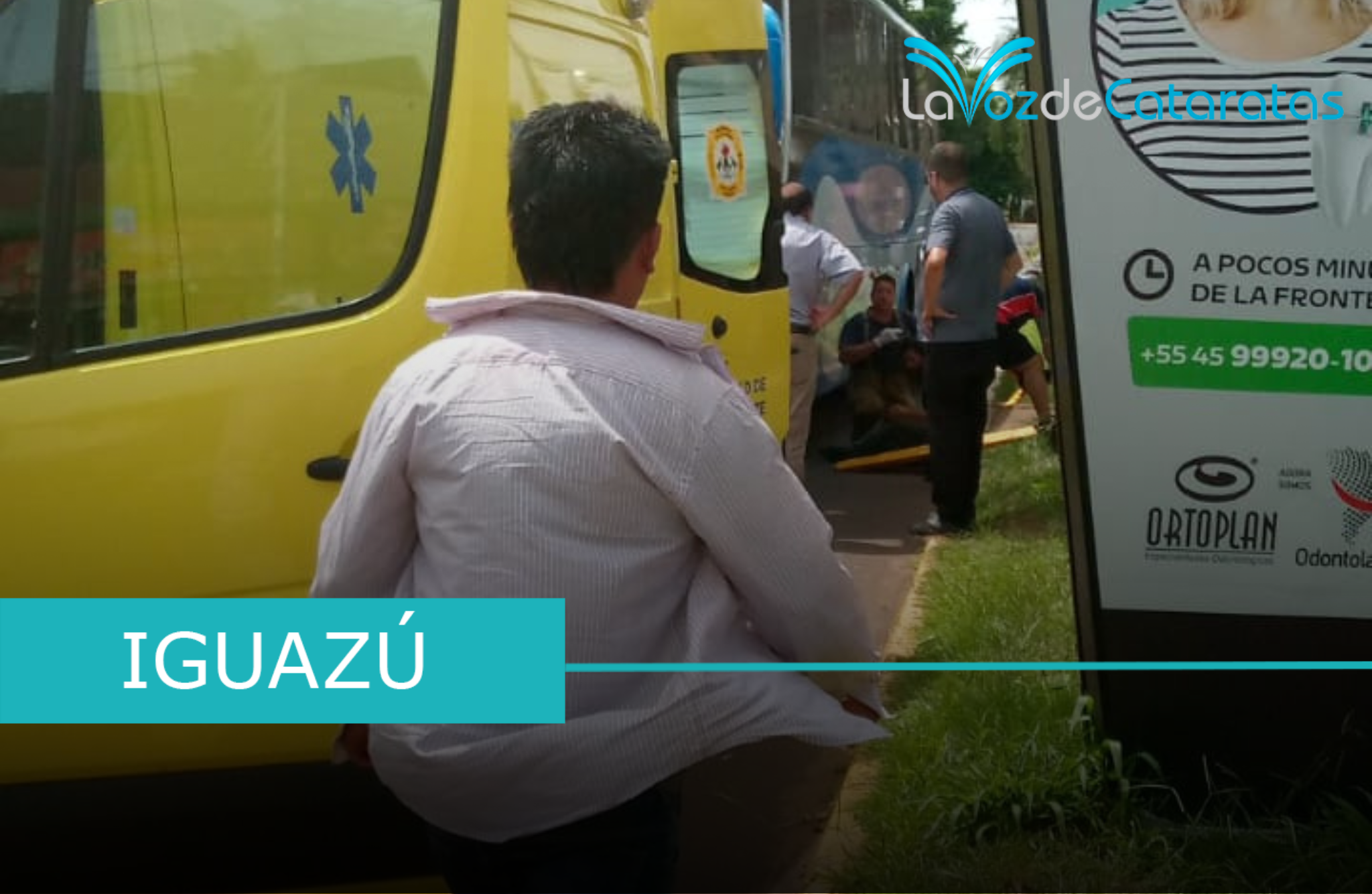 Un hombre resultó herido tras caer frente a un ómnibus en movimiento en Victoria Aguirre imagen-6