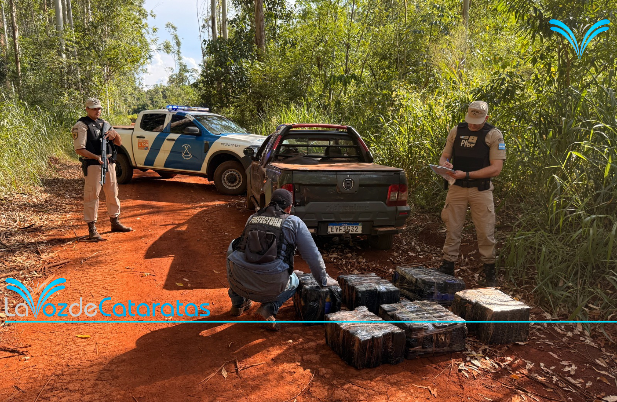 Secuestran droga valuada en casi $500 millones: causa en manos del Juzgado Federal de Iguazú imagen-5