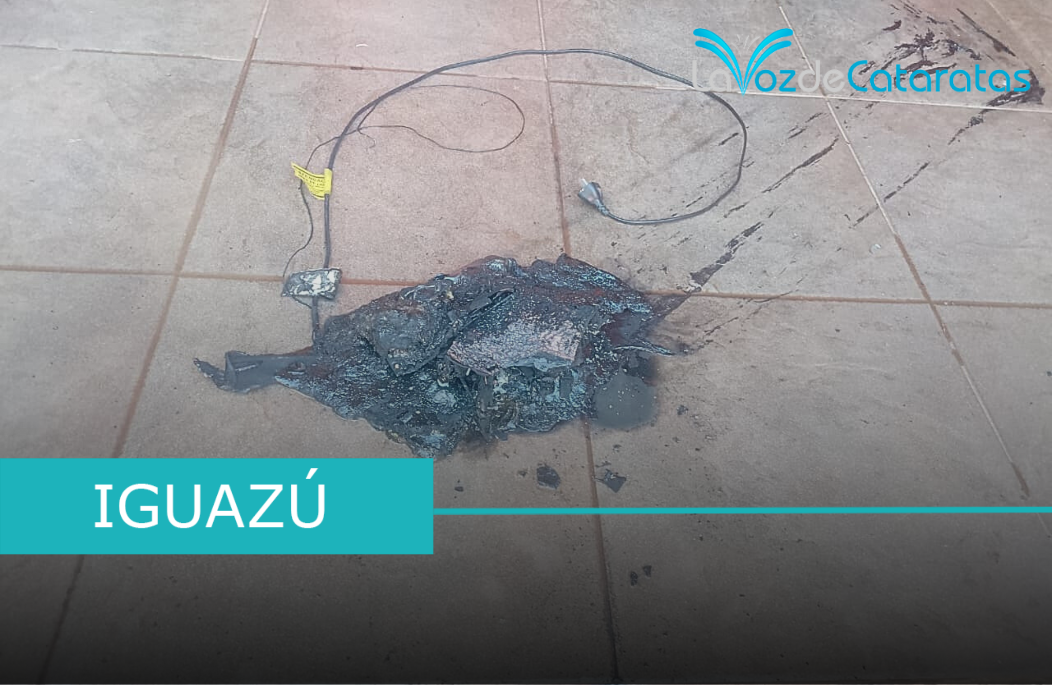 Un desperfecto en un equipo de sonido provocó un principio de incendio imagen-6