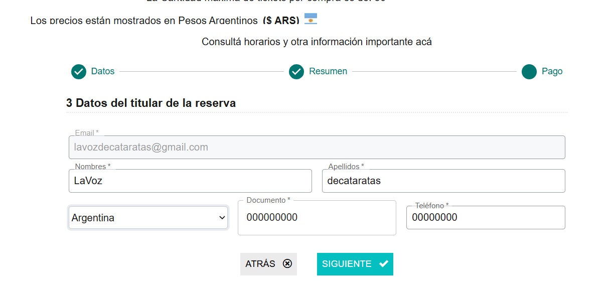 Detectan estafas vinculadas a fallas en el sistema de Parques Nacionales en la compra de entradas de Cataratas imagen-8