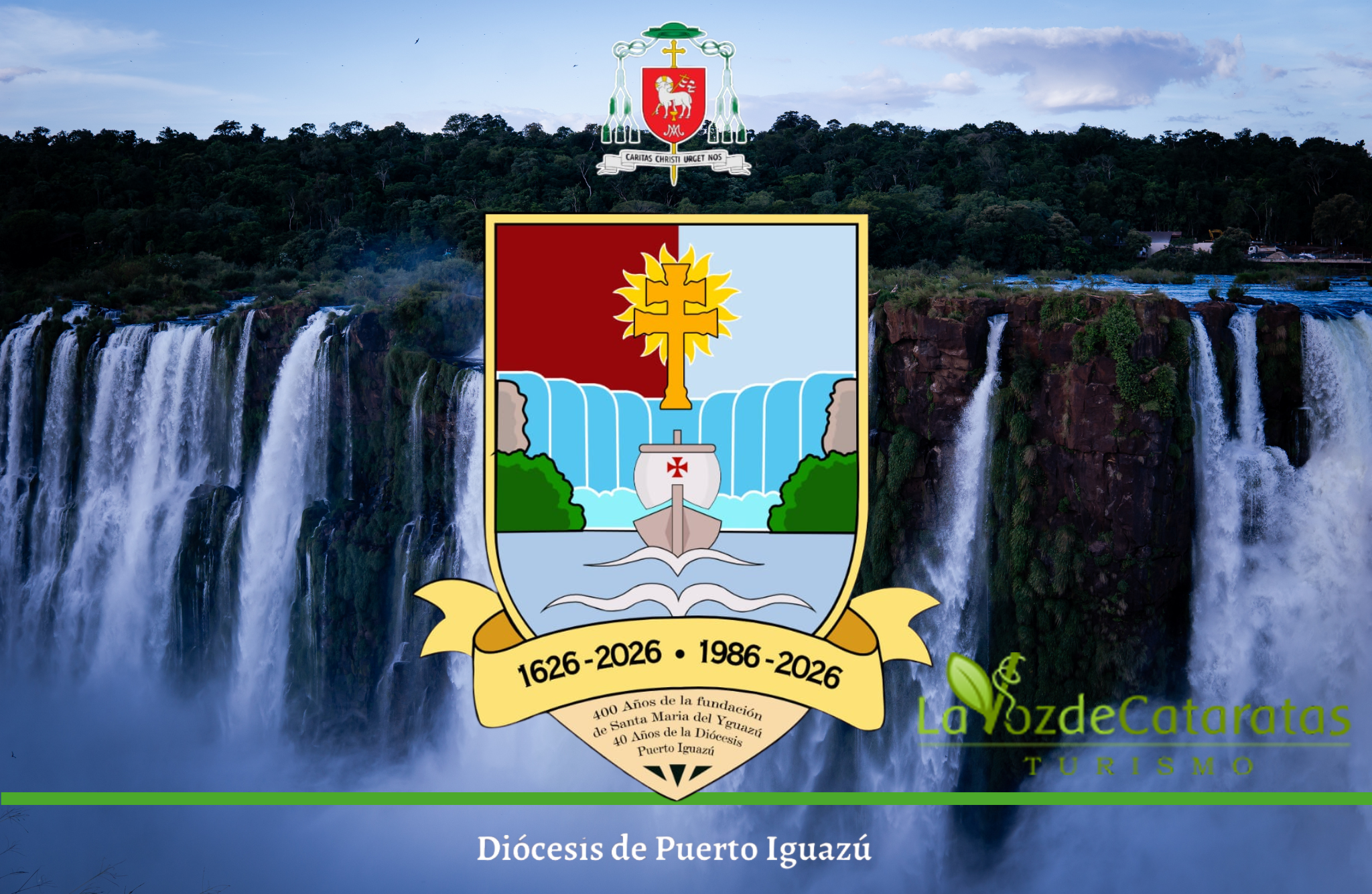 La Diócesis de Iguazú presentó el escudo conmemorativo por los 400 años de evangelización imagen-5