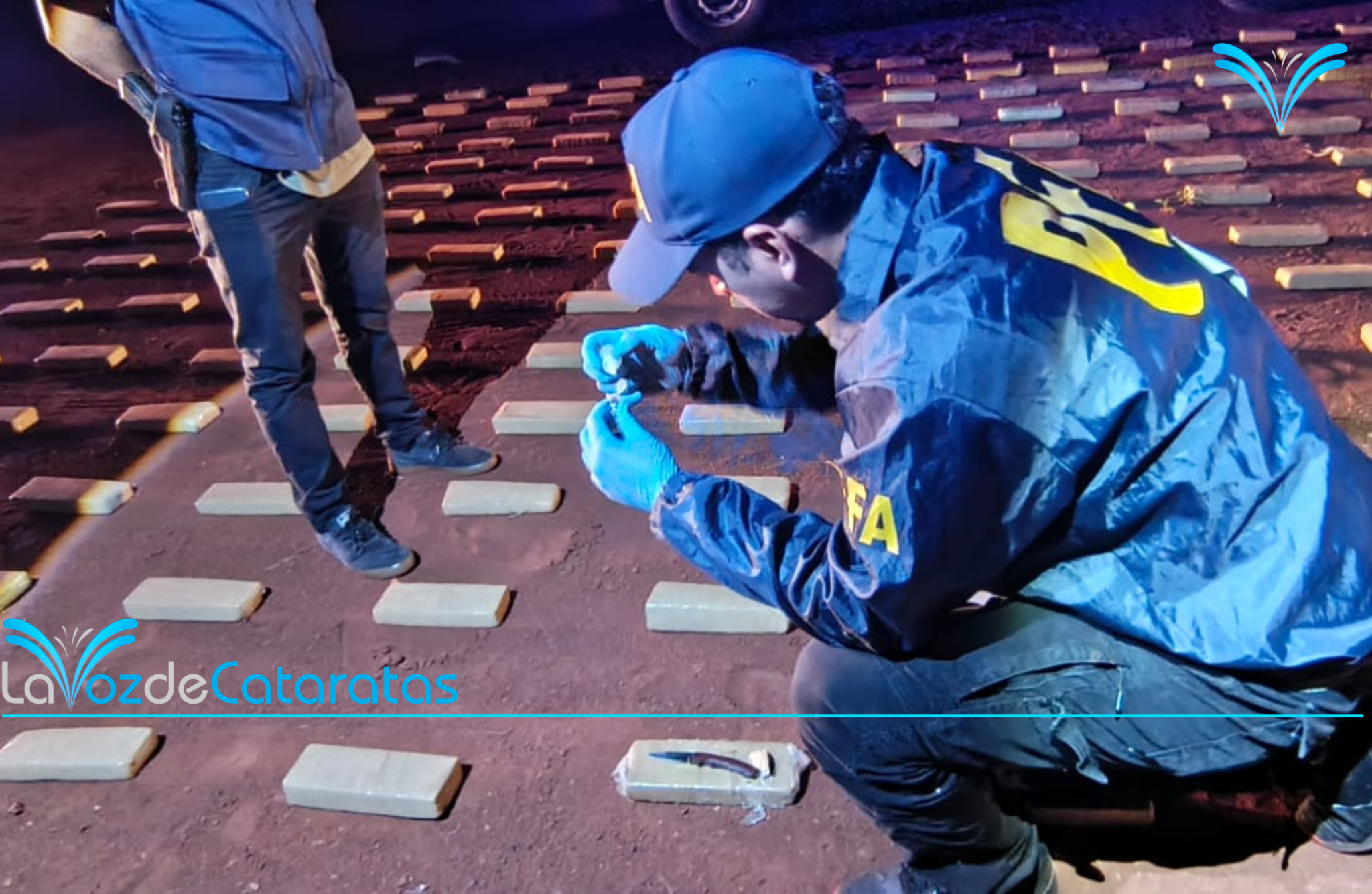 Drones y rastrillajes: la Policía Federal de Iguazú frustró el traslado de 200 kilos de marihuana imagen-6