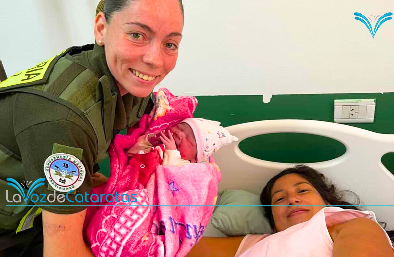 La vida se abrió paso en el puente: una beba nació con ayuda de gendarmería imagen-6