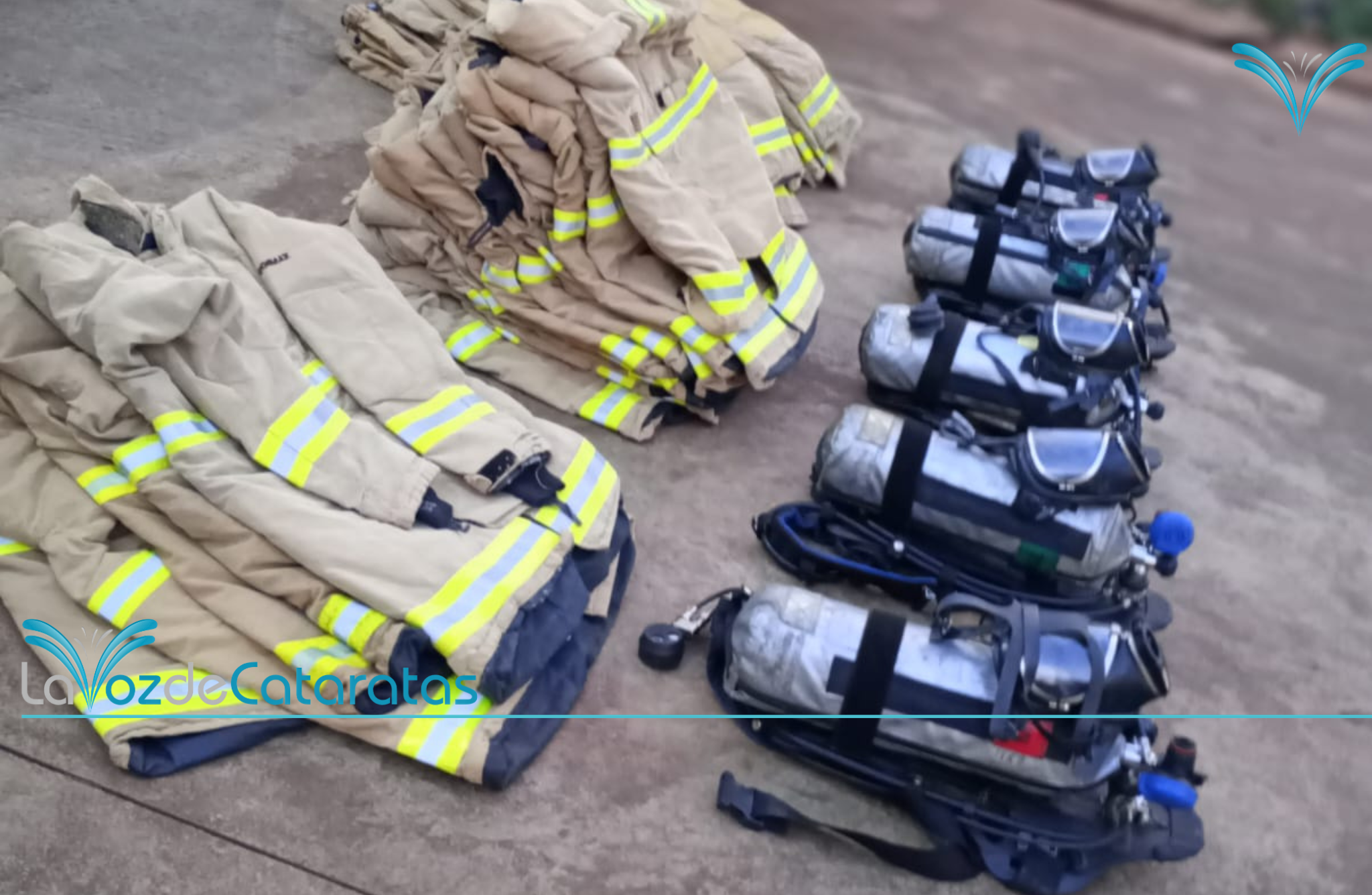Refuerzan el equipamiento de bomberos con nuevos trajes y sistemas de respiración imagen-5