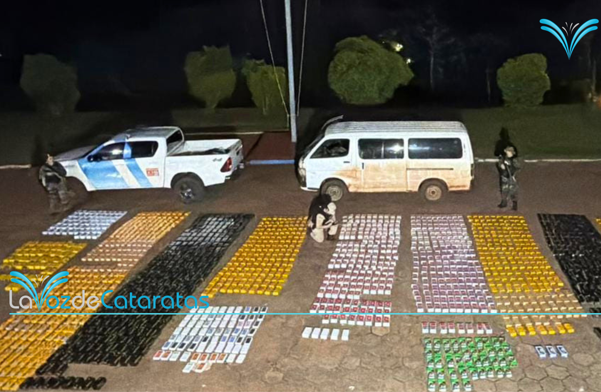 Ataque a efectivos de Prefectura durante operativo: incautaron más de 2.000 celulares imagen-8