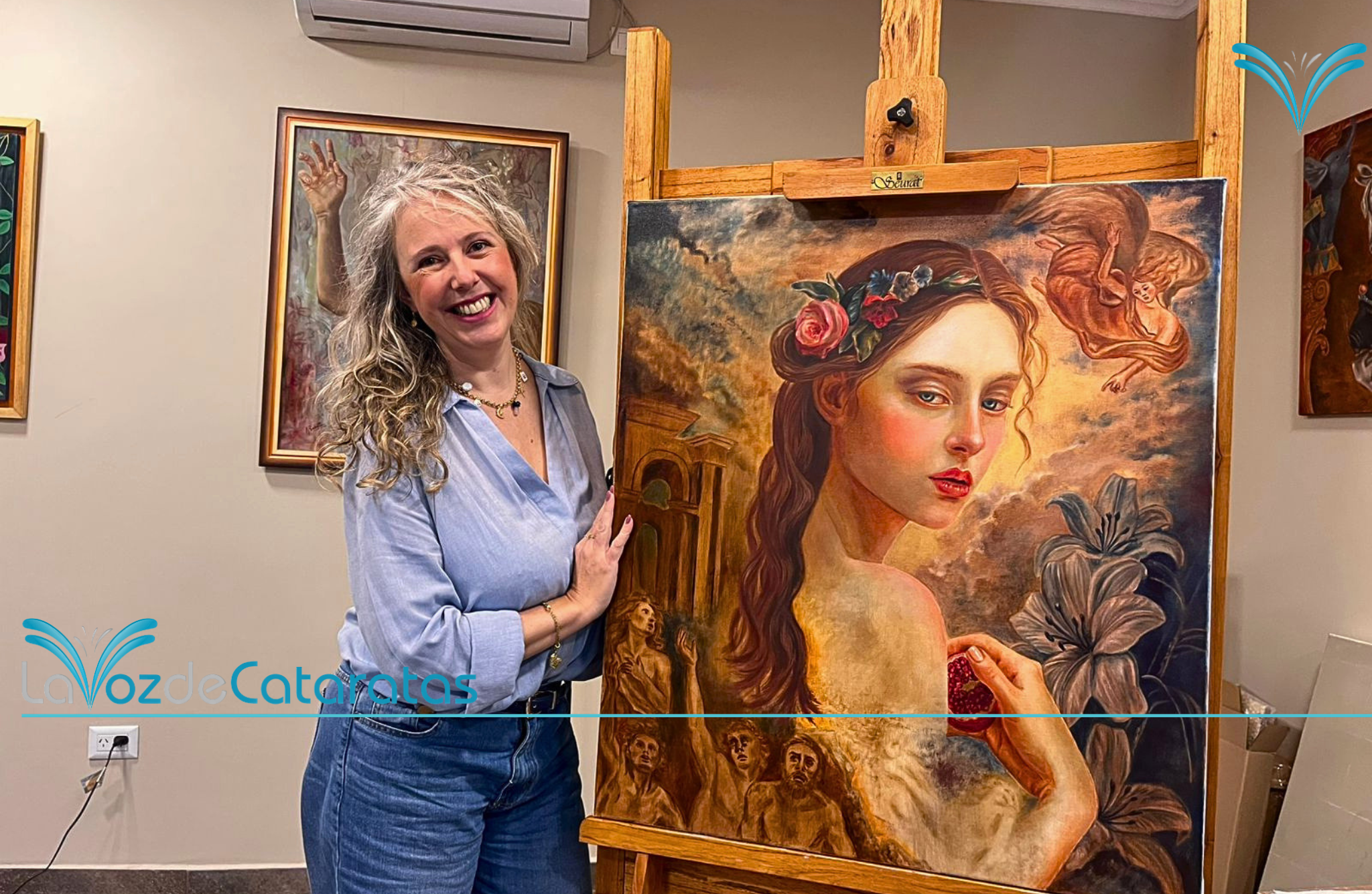 Carla Robotti: «No podría vivir sin pintar, el arte forma parte de cada día de mi vida» imagen-5