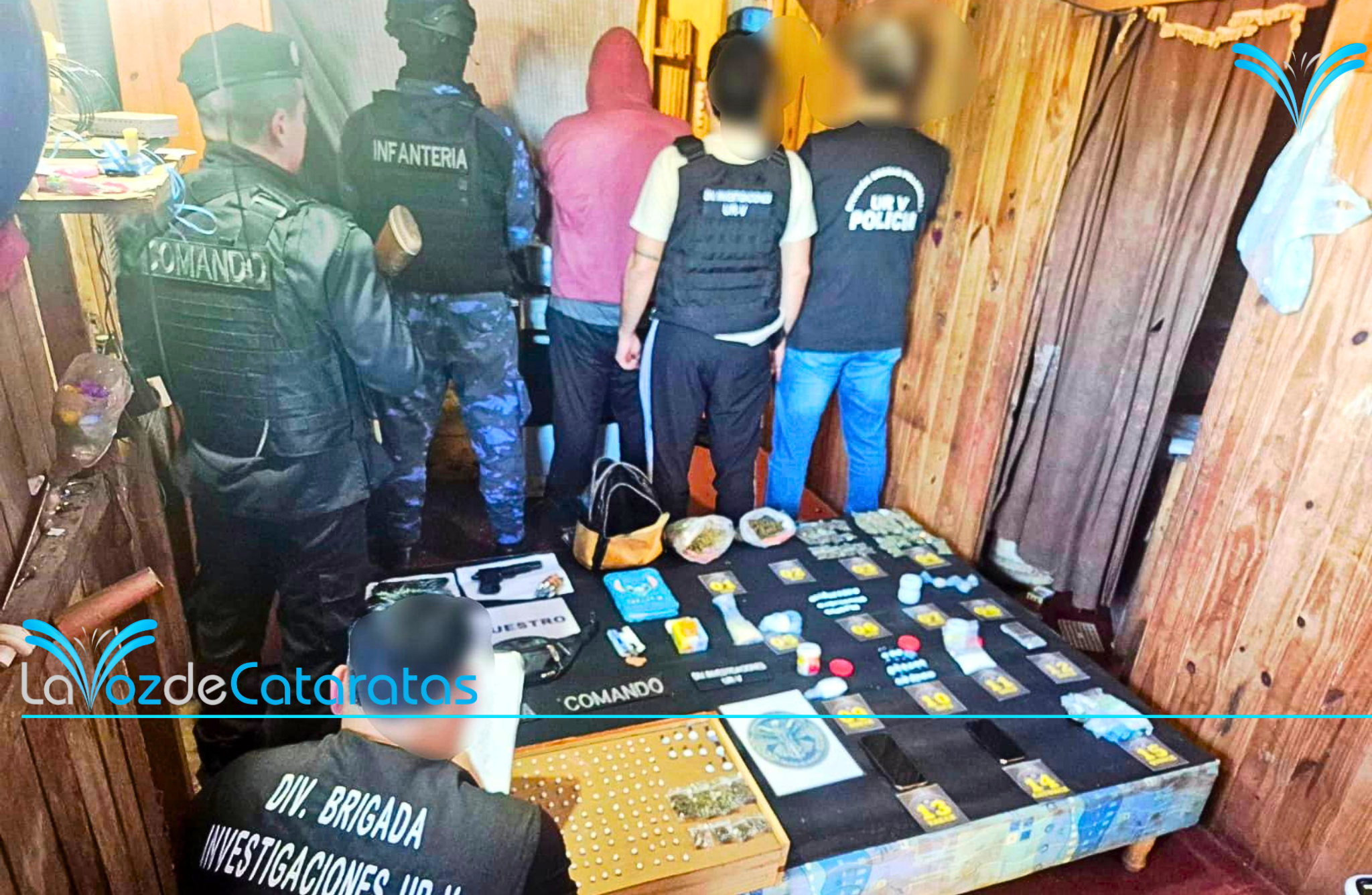 Cayó banda vinculada al asalto de una quiniela: secuestraron drogas, armas y más de 240 dosis listas para la venta imagen-6