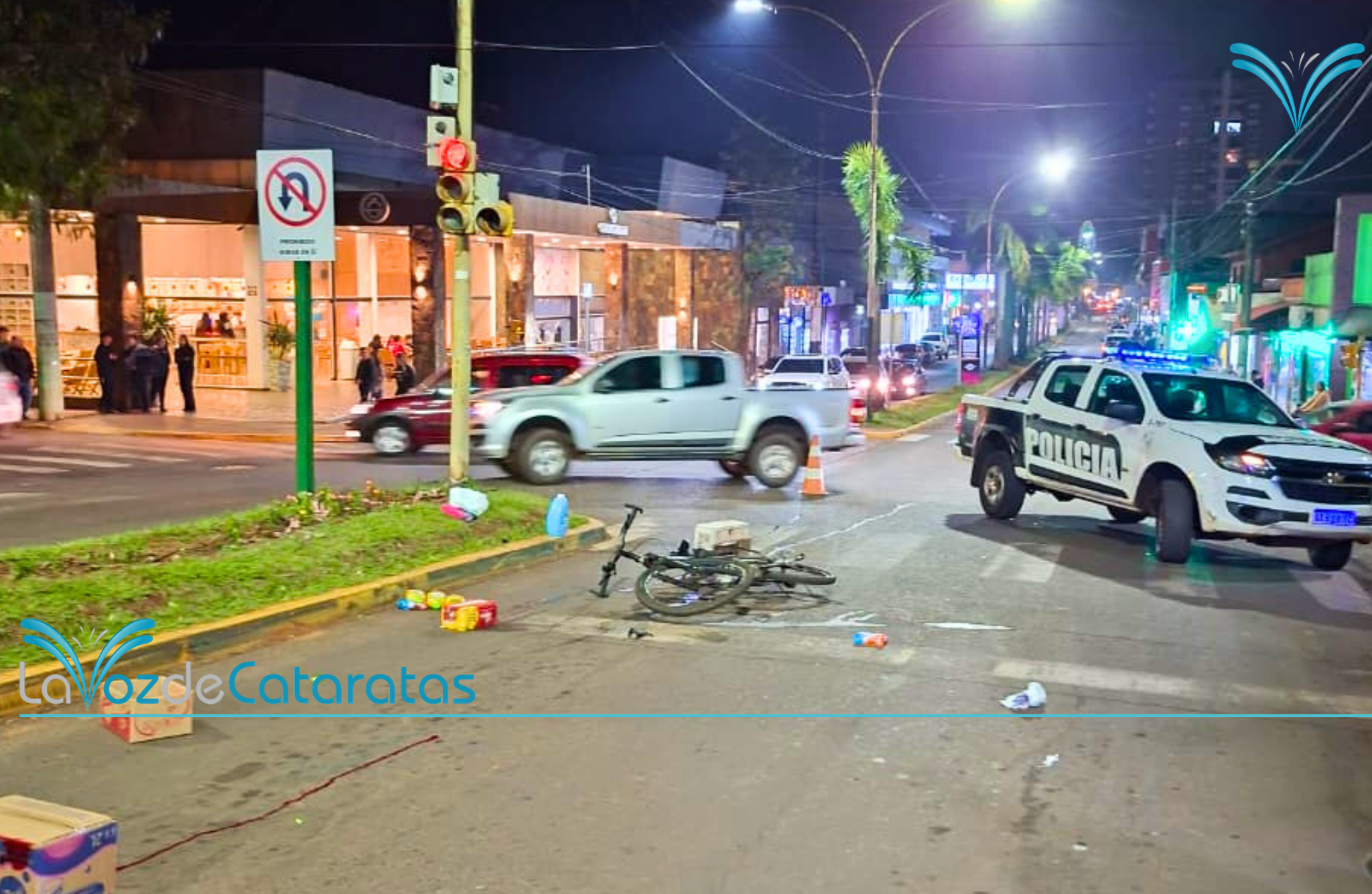 Motociclista atropelló a un ciclista en la Avenida Victoria Aguirre y huyó del lugar imagen-5