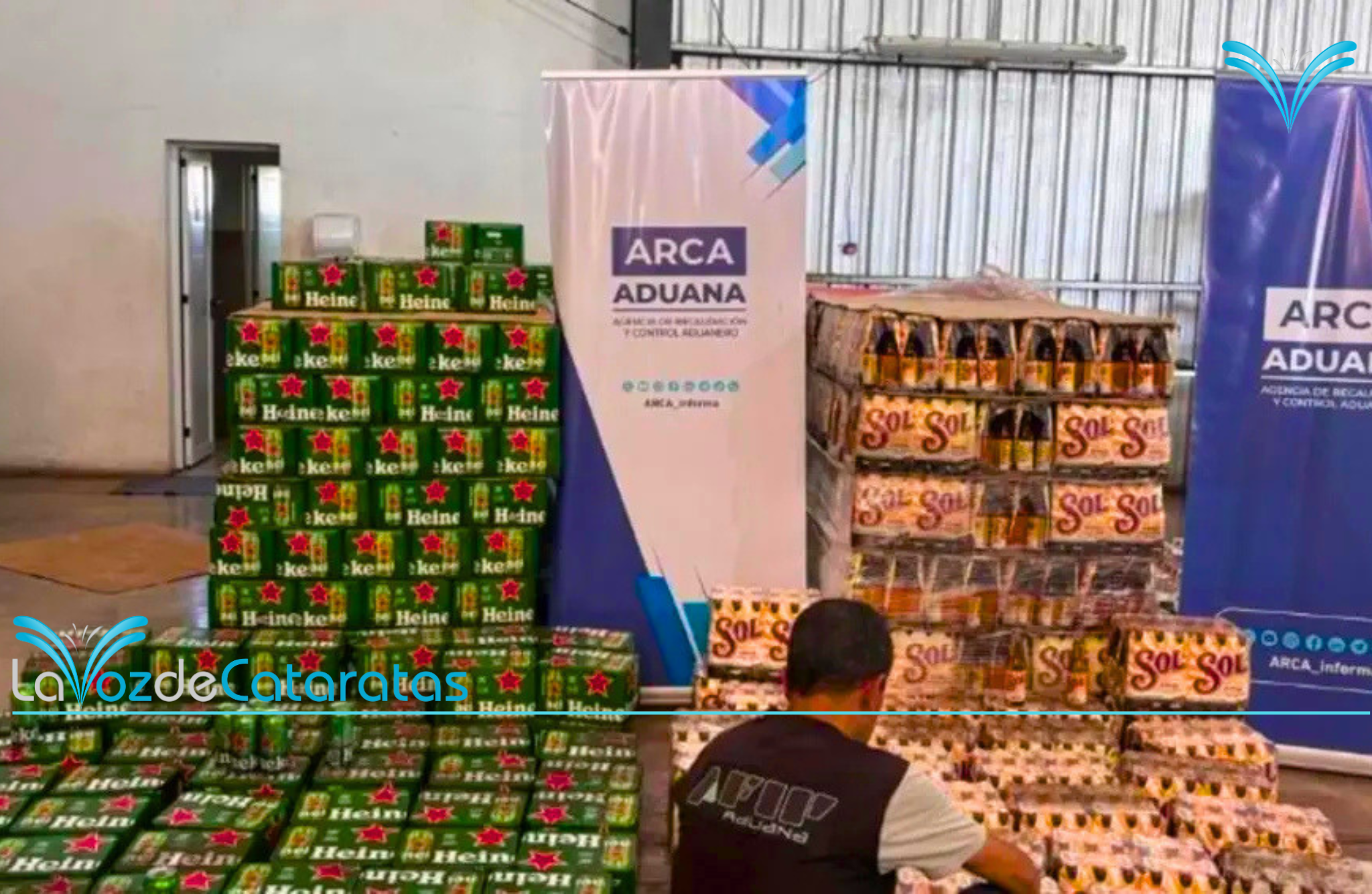 ARCA identificó a Iguazú como uno de los ingresos del millonario contrabando de bebidas 9 ARCA identificó a Iguazú como uno de los ingresos del millonario contrabando de bebidas imagen-8