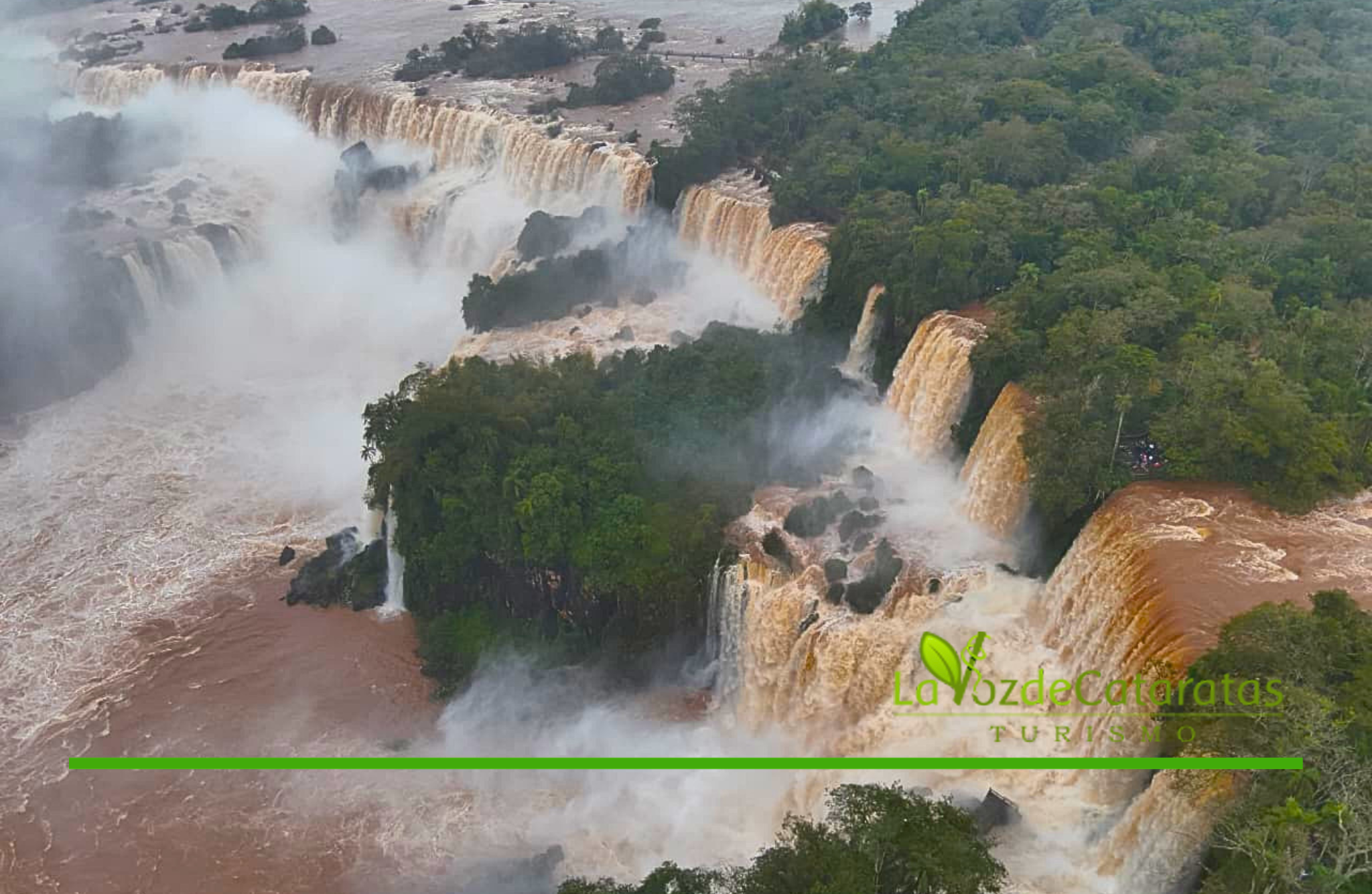 Continúa el monitoreo del río Iguazú: Circuito Garganta del Diablo cerrado los demás circuitos habilitados 10 Continúa el monitoreo del río Iguazú: Circuito Garganta del Diablo cerrado los demás circuitos habilitados imagen-9