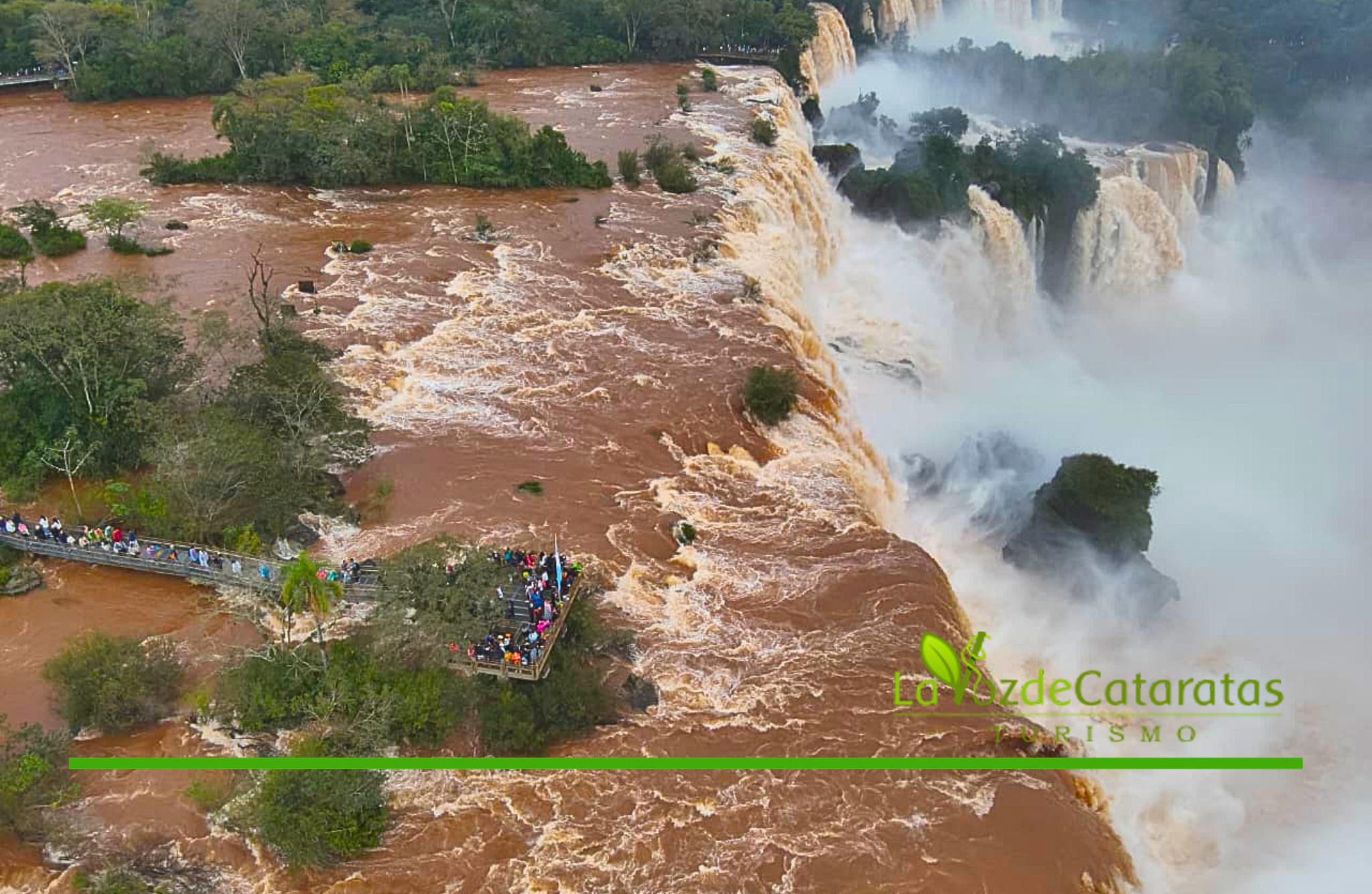 Continúa el monitoreo del río Iguazú: Circuito Garganta del Diablo cerrado los demás circuitos habilitados imagen-5