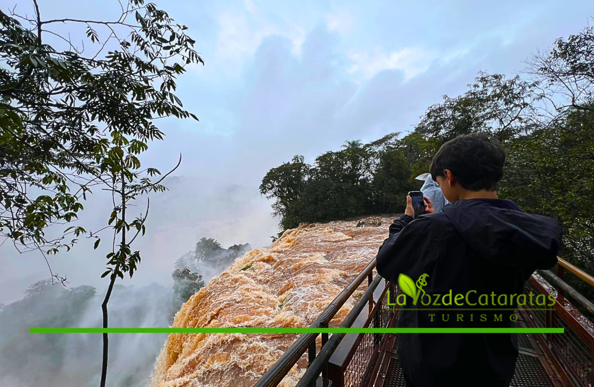 Continúa el monitoreo del río Iguazú: Circuito Garganta del Diablo cerrado los demás circuitos habilitados 8 Continúa el monitoreo del río Iguazú: Circuito Garganta del Diablo cerrado los demás circuitos habilitados imagen-7