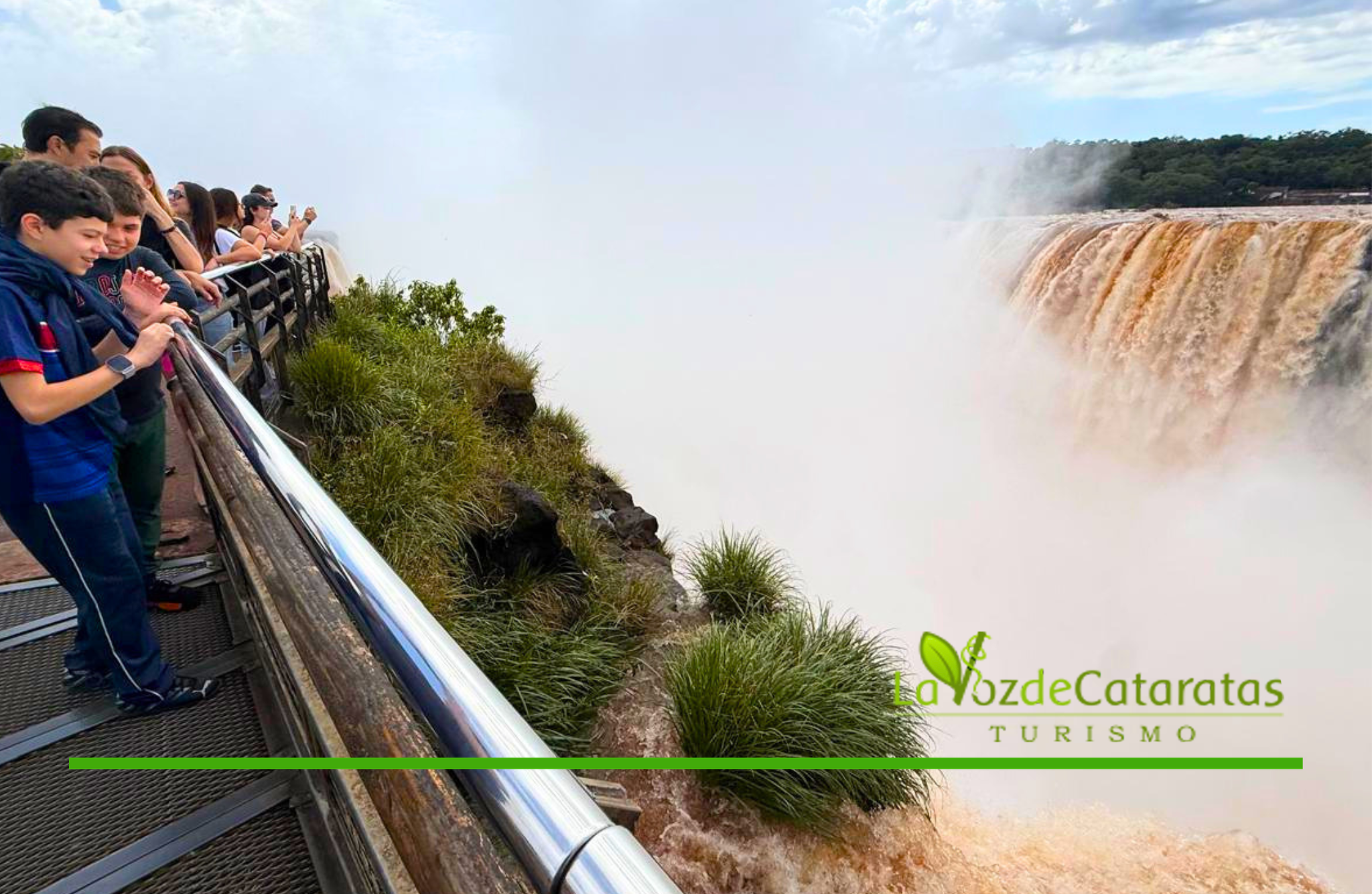 Cataratas: reabren el Circuito Garganta del Diablo tras la baja del caudal del río Iguazú imagen-5