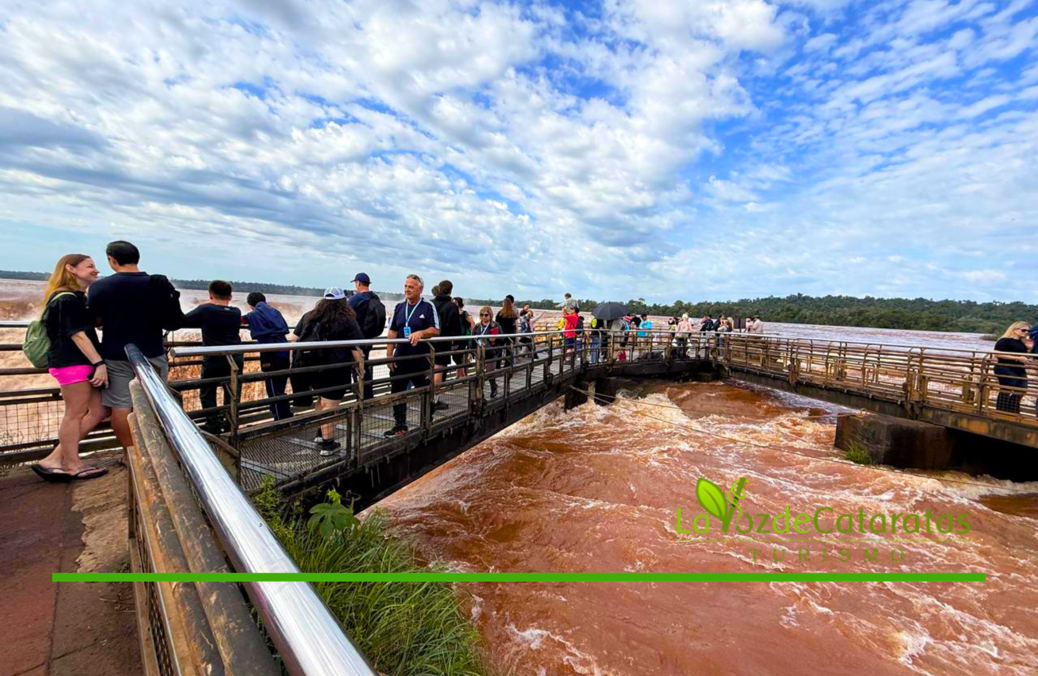 Reabren el Circuito Garganta del Diablo tras cinco días de cierre por la crecida del río Iguazú 8 Reabren el Circuito Garganta del Diablo tras cinco días de cierre por la crecida del río Iguazú imagen-7