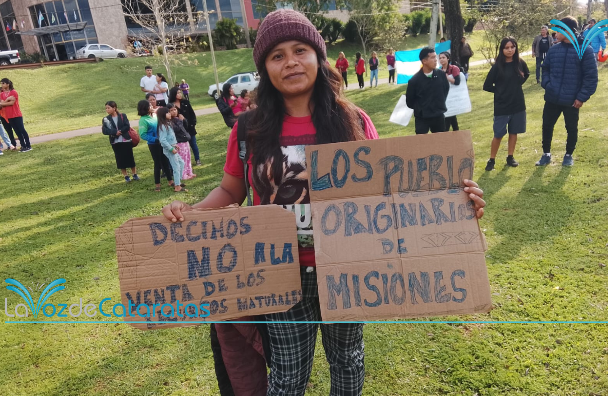 Organizaciones sociales y pueblos originarios marcharon contra el proyecto de ley de Inviolabilidad de la Propiedad Privada imagen-6