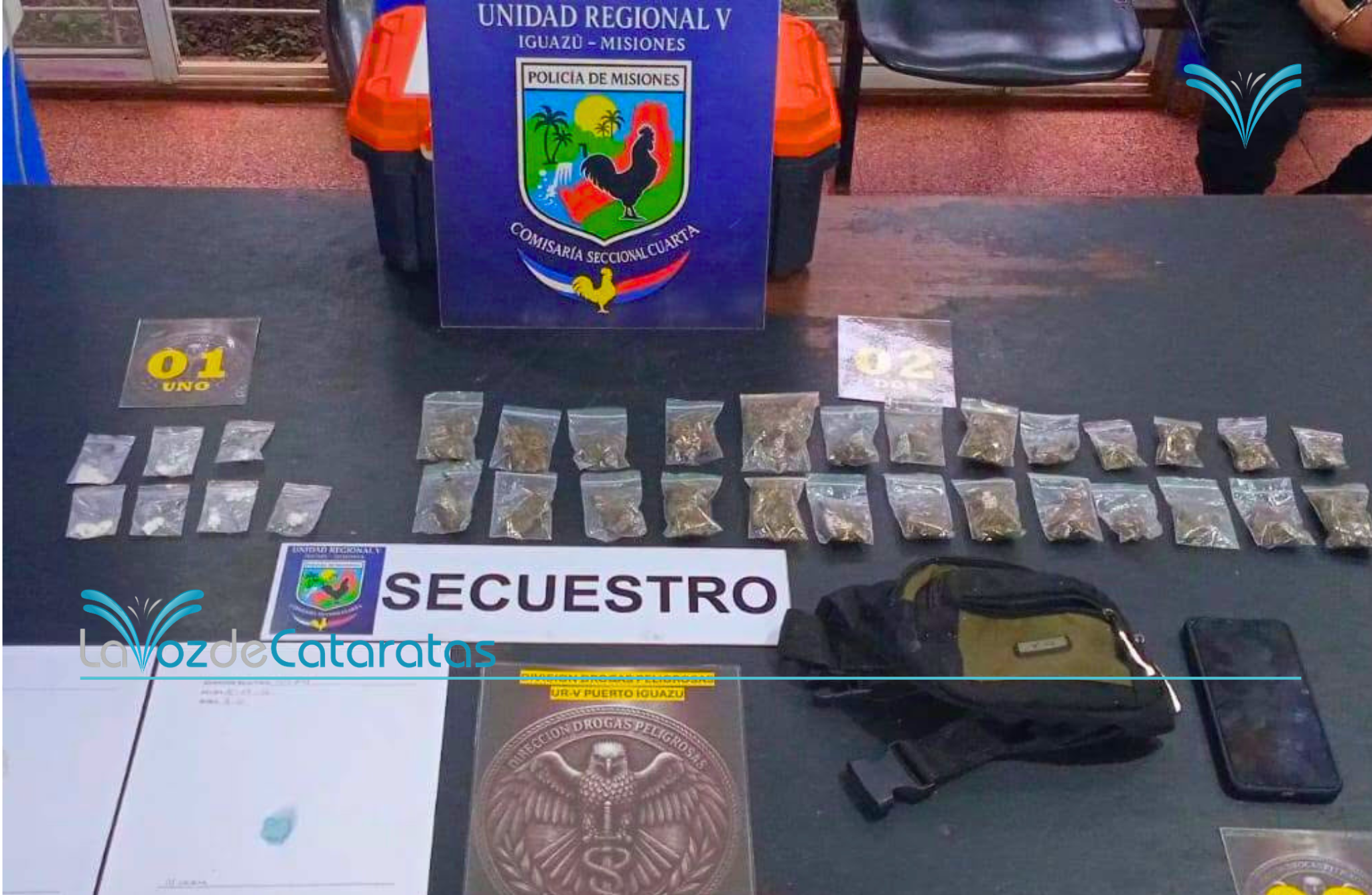 Narcodealer detenido con 33 dosis de marihuana y cocaína listas para la venta imagen-8