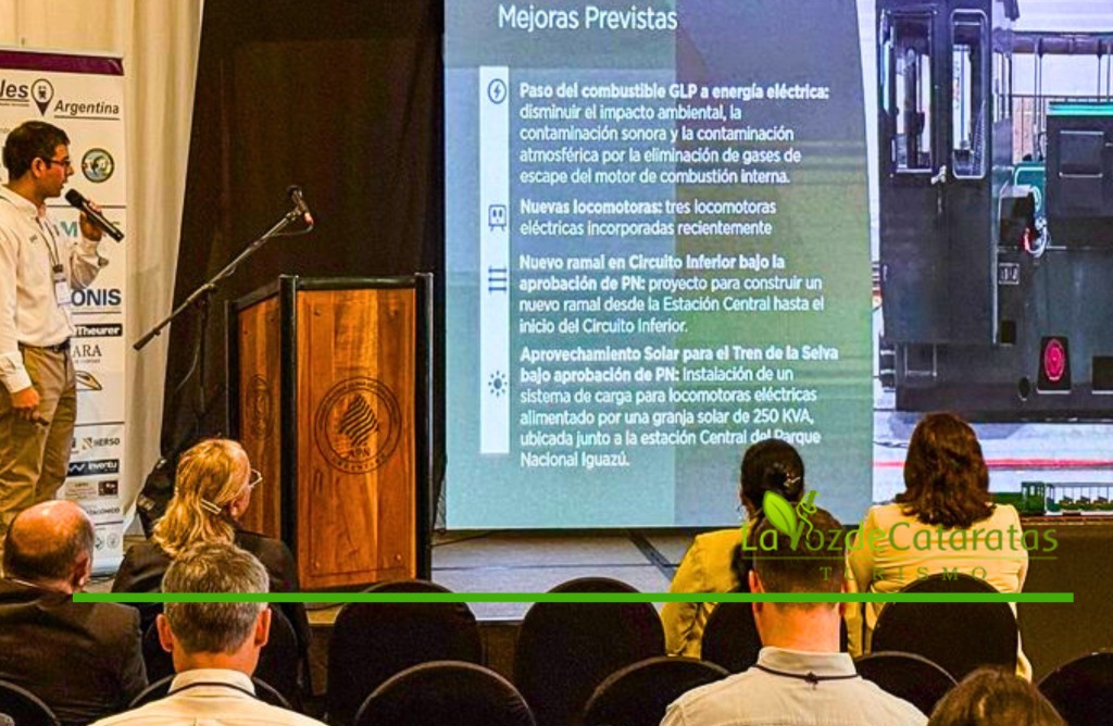 Iguazú Argentina presentó en Latinrieles 2026 la transformación eléctrica del Tren Ecológico de la Selva imagen-8