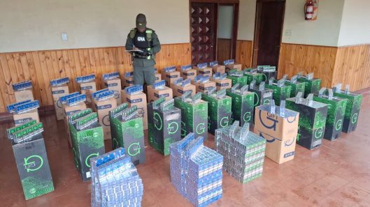 20.000 atados de cigarrillos ilegales fueron decomisados en Misiones (1)