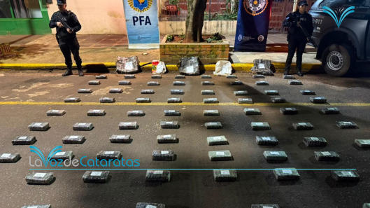 96 kilos de marihuana en esperanza