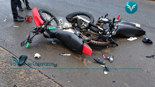 Accidente fatal notificaron de la causa al adolescente de 15 años que conducía una de las motos