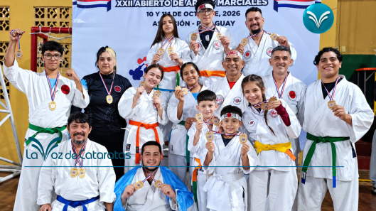 Alfredo Meireles Karatecas locales lograron 25 podios en un torneo internacional