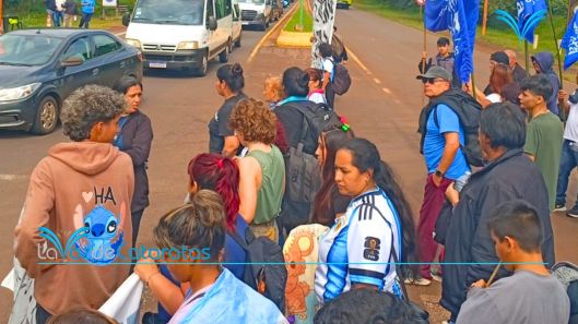 Ante la llegada de Milei, el sector yerbatero se movilizó hasta Iguazú