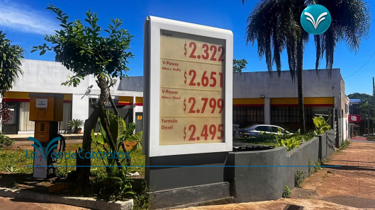 Aumento de combustible