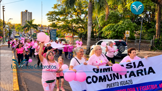 Caminata Rosa recorrerá realizará un abrazo simbólico en el Hospital SAMIC