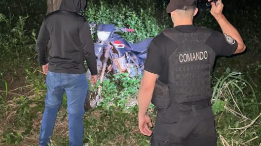 Colonia Esperanza recuperaron una motocicleta robada