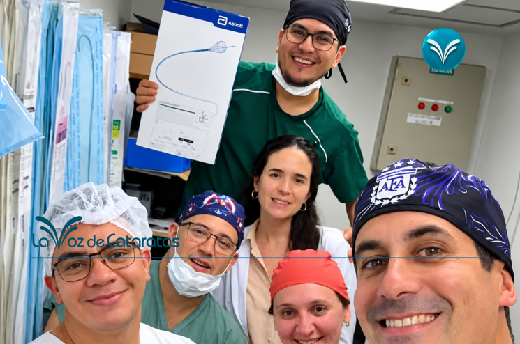 El Hospital SAMIC realizó por primera vez una angioplastia carotídea con protección cerebral