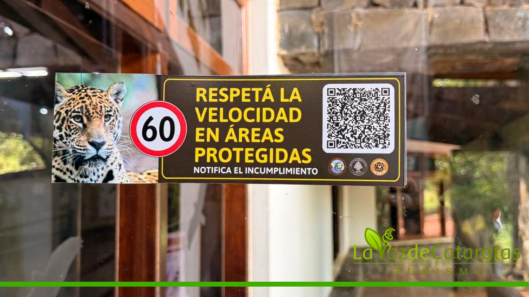 El Parque Nacional Iguazú implementa un sistema con código QR para denunciar imprudencias viales y proteger la fauna (2)