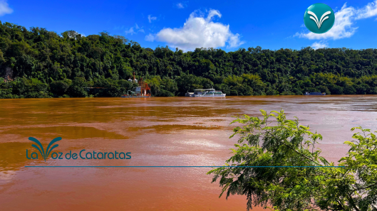 El río Iguazú podría registrar una nueva crecida ante el pronóstico de lluvias (2)