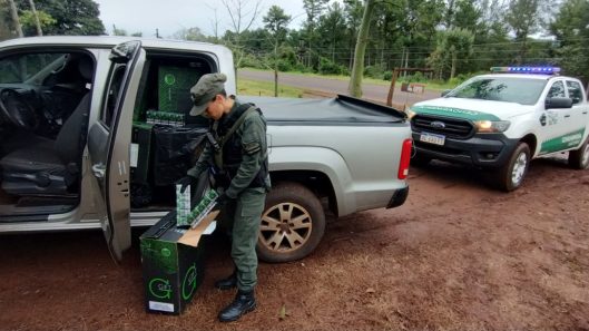 Eldorado Misiones. 23.000 atados de cigarrillos de contrabando0