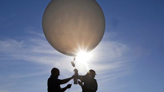 Globo meteorologico - foto NWS