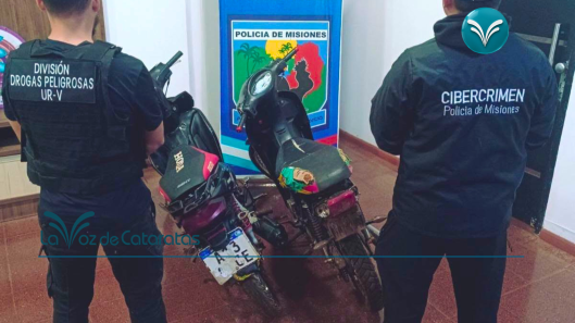 La Policía secuestró cuatro motocicletas una tenía pedido por robo