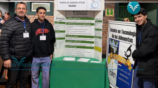 La harina de banana verde de la EPET 51 llegó a la instancia nacional de la Feria de Ciencias (1)