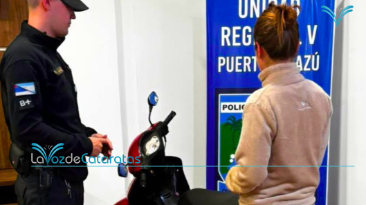 Le robaron la moto mientras dormía y la Policía la recuperó antes de que denunciara